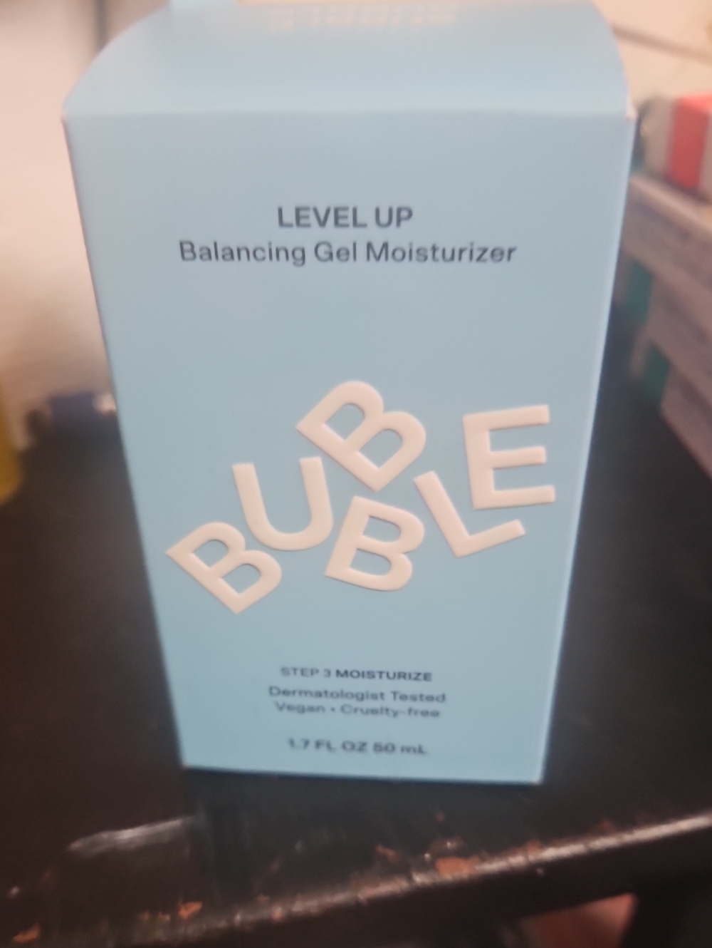 Level Up Bubble Balancing Gel Moisturizer — Light Blue
